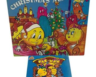 4102 - 2 Vintage PacMan Records
