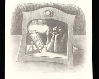 5705 - 1973 Klaus Voorman Print - 10.75 x 11.25