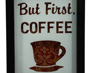 4443 - Coffee Sign - 8 x 6