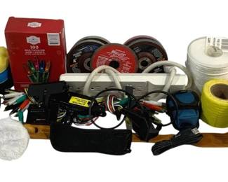 4494 - Lot of Assorted Items (Description): Used as is electric/electronic/mechanical item. No guarantee all components, untested.