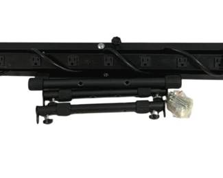 4670 - Power Strip w/ Metal Stand - 48" Long (Description): Used as is electric/electronic/mechanical item. No guarantee all components, untested.
