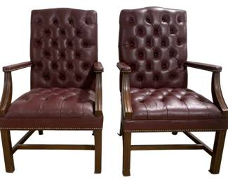 6311 - Pair of Office Chairs 42 x 25 x 25