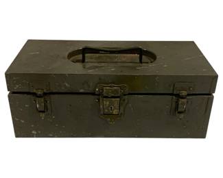 4732 - Brumberger Metal Box - 14.5 x 7 x 5.5