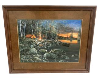 6014 - Framed Print - As Is/Damaged - 24.5 x 30.5