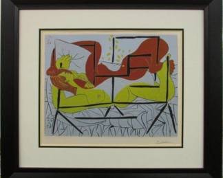 9041 - Dante Giclee by Pablo Picasso (Description): 24 X 22