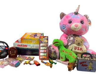 7021 - Lot of Assorted Games & Toys