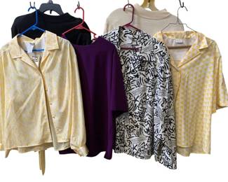 8020 - 6 Bleyle Women's Dress Shirts - Size 14