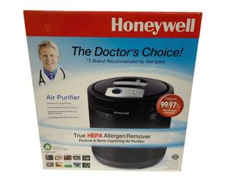 4178 - Honeywell Air Purifier in Box (Description): Used as is electric/electronic/mechanical item. No guarantee all components, untested.