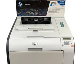 6203 - HP CP2025 Color Laserjet Printer w/ Cartridges