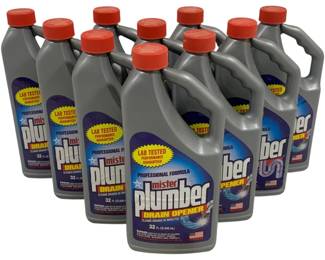 6484 - 10 Bottles Mister Plumber Drain Operner