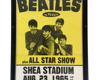 4715 - Framed Beatles All Star Show Picture - 24 x 16
