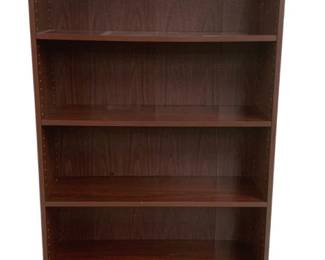 3005 - Cherry Laminate Bookcase - 73 x 36 x 12
