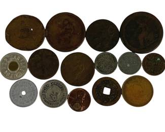 4101 - 15 Assorted Vintage Coins