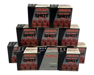 4505 - 12 Empty Boxes of Federal 12 gauge Shells