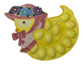 4873 - Burton & Burton Chick Egg Holder Tray (Description): 11 x 13