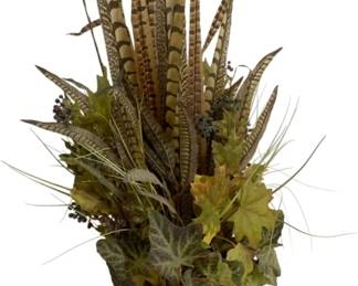 8216 - Faux Flower in Planter - 36" Tall