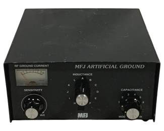 4616 - MFJ Artifical Ground Box - 7.5 x 7 x 3.5 (Description): Used as is electric/electronic/mechanical item. No guarantee all components, untested.