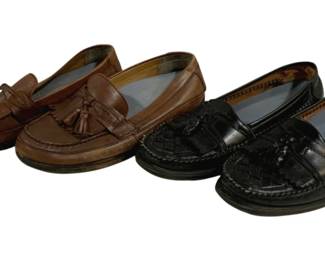 4675 - 2 Pairs of Men's Loafers - Size 12