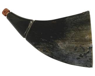 5771 - Powder Horn - 7 x 4 1/4"
