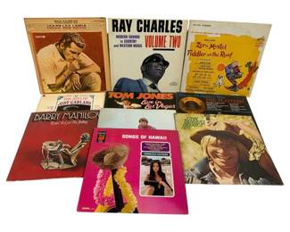 5082 - 10 Assorted LP Records