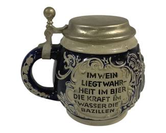 4281 - German Beer Stein - 5.5" Tall