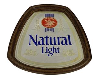4425 - Natural Light Beer Mirror - 17.5 x 21