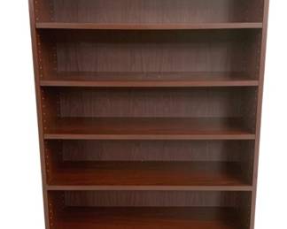 3007 - Mahogany Laminate 6 Shelf Bookcase - 73 x 36 x 12 (Description): Extra Shelves