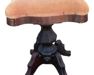 5331 - Antique Stool - 14 x 14 x 21