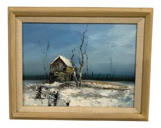 5042 - Framed Oil on Canvas - Signed - 20 x 16.5