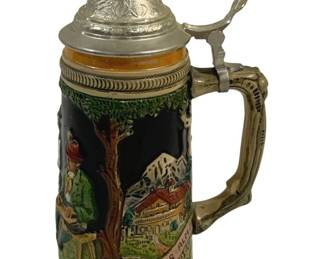 4286 - German Beer Stein - 6.5" Tall