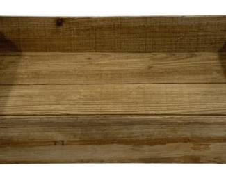 5348 - Wood Crate Tray - 21 x 13 x 3.5