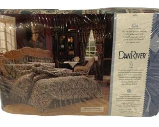 4424 - 3pc Dan River Twin Size Sheet Set - New
