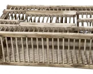 5352 - Wooden Chicken Crate - 35 x 23.5 x 12