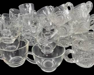 5235 - 37 Assorted Punch Cups