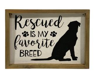 4442 - Wood Sign - 14 x 10