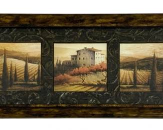 6464 - Framed Wall Art - 22 x 10.5