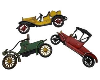 7022 - 3 Sexton MCM Wall Hanging Cars
