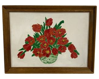 5069 - Framed Oil on Board - Signed - 15.5 x 11.5