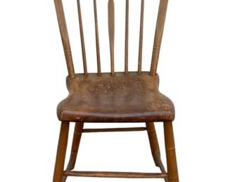 4961 - Farmhouse Windsor Side Chair - 34 x 14 x 15