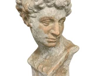 4811 - Michelangelo's David Head Statue - 19" Tall