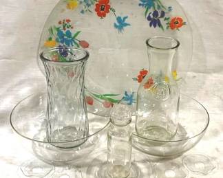 5251 - Lot of Assorted Glass Items