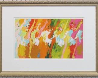9085 - Can Can by Leroy Neiman (Description): 23.5 X 17.5