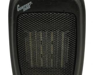 4540 - Comfort Zone Heater - 10 x 5.5 x 4.5 (Description): Used as is electric/electronic/mechanical item. No guarantee all components, untested.