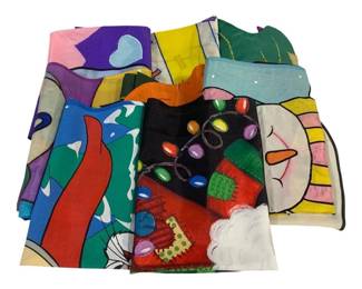 5309 - Lot of Assorted Nylon Flags