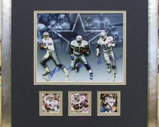 9037 - Dallas Cowboys Triplets (Description): 18 X 19
