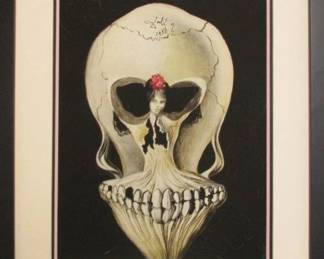 9046 - Ballerina Giclee by Salvador Dali (Description): 21.5 X 25.5