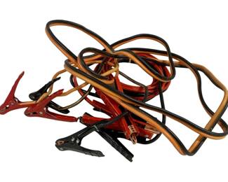 6526 - 2 Sets of Jumper Cables (Description): Used as is electric/electronic/mechanical item. No guarantee all components, untested.