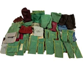 6146 - Assorted Silver Cloth Storage Bags
