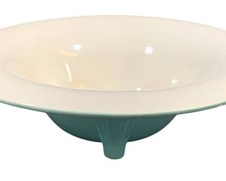 5326 - Art Pottery Bowl - 12" Round - As Is/Cracked