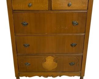 6305 - 5 Drawer Antique Chest - 45 x 32 x 17